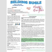 Belding Bugle Newsletter